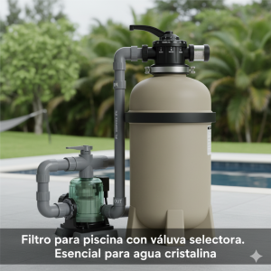 Filtro con válvula selectora