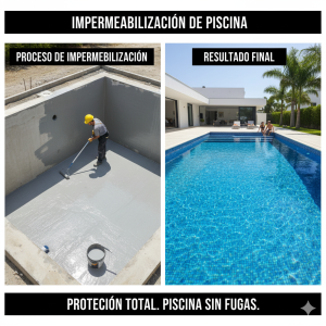 Impermeabilización de Piscina