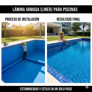 Lámina armada (Liner) para piscinas