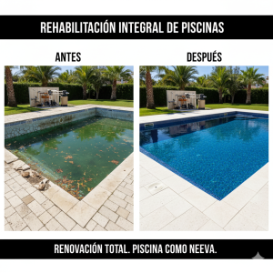 Rehabilitación integral de piscinas